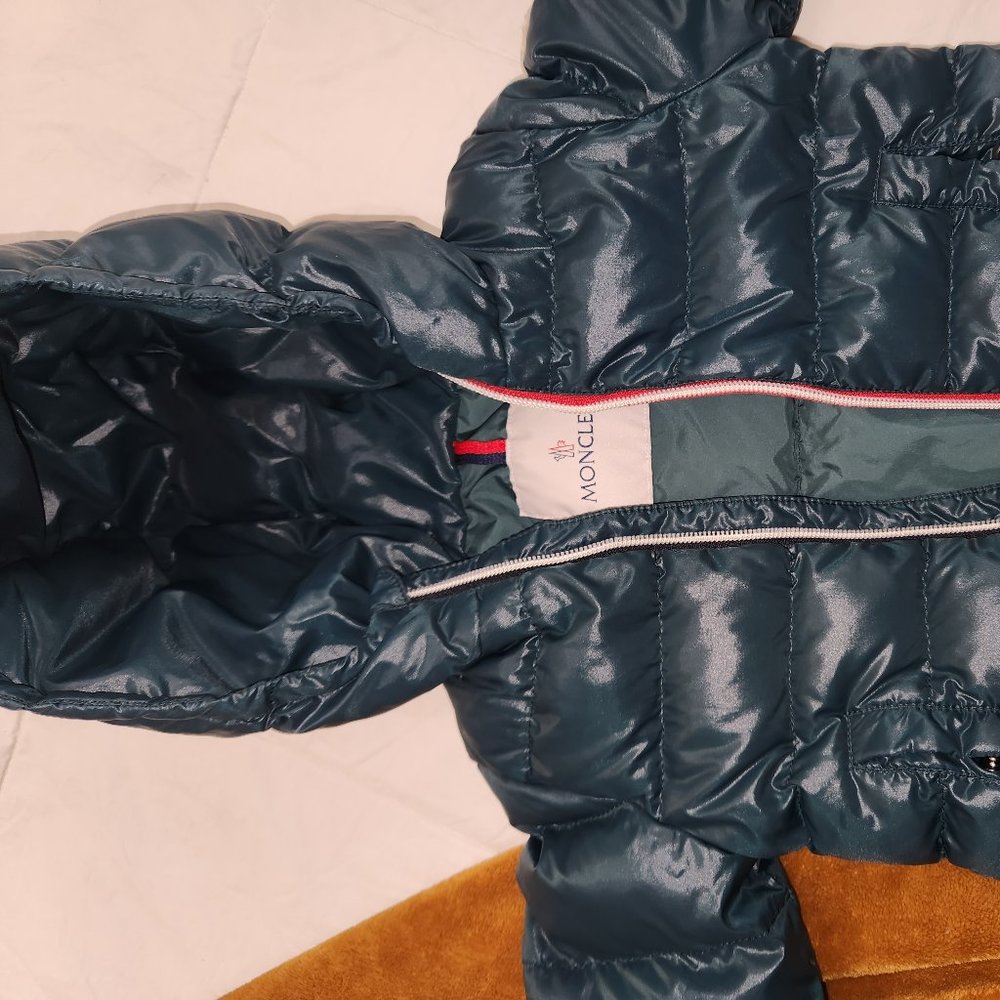 Toddler Moncler Jacket Green Authentic 18-24months